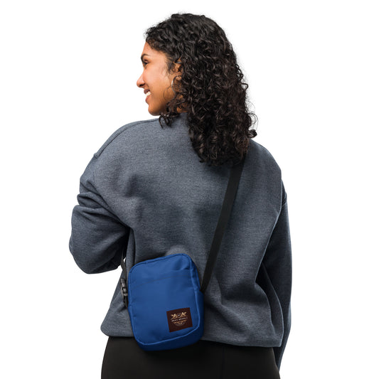 Blue Utility Crossbody Bag