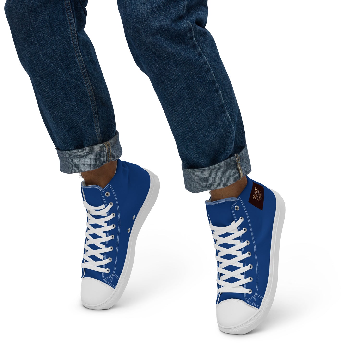 Men’s Blue High Top Shoes