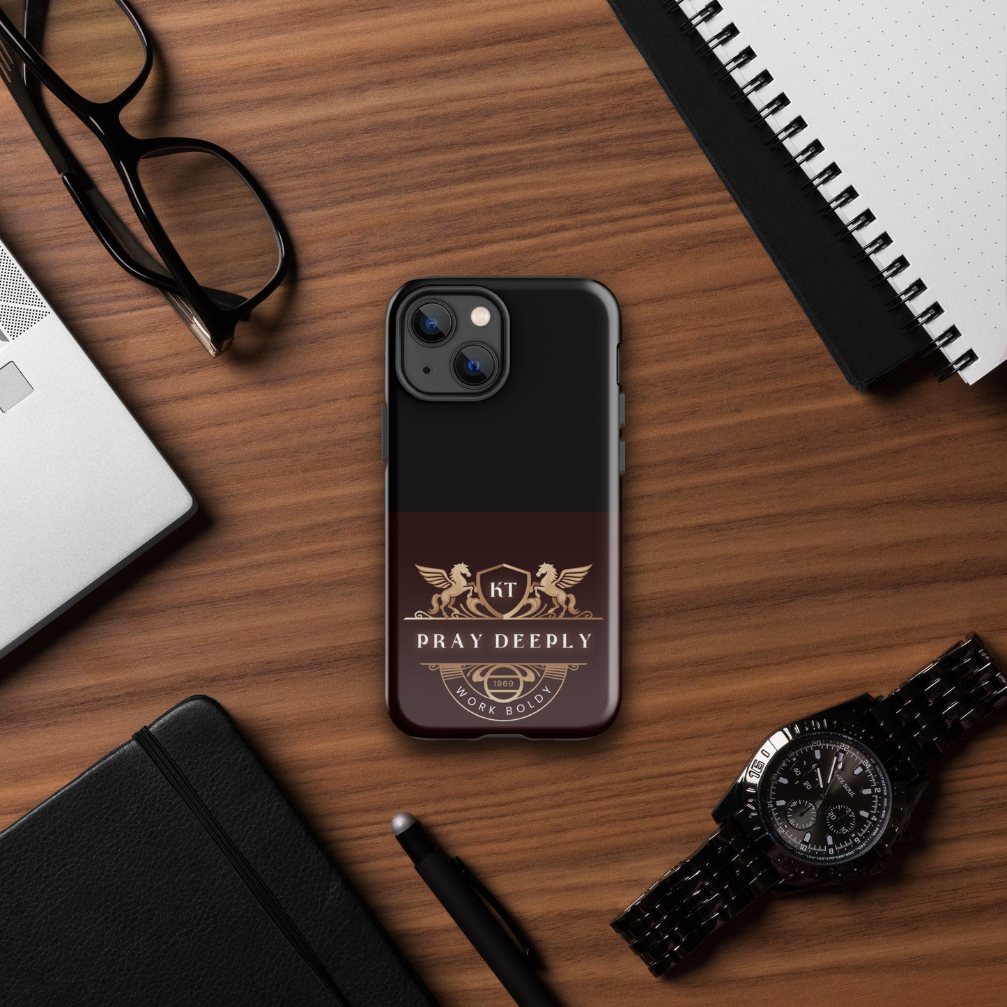 Black Tough Case for iPhone®