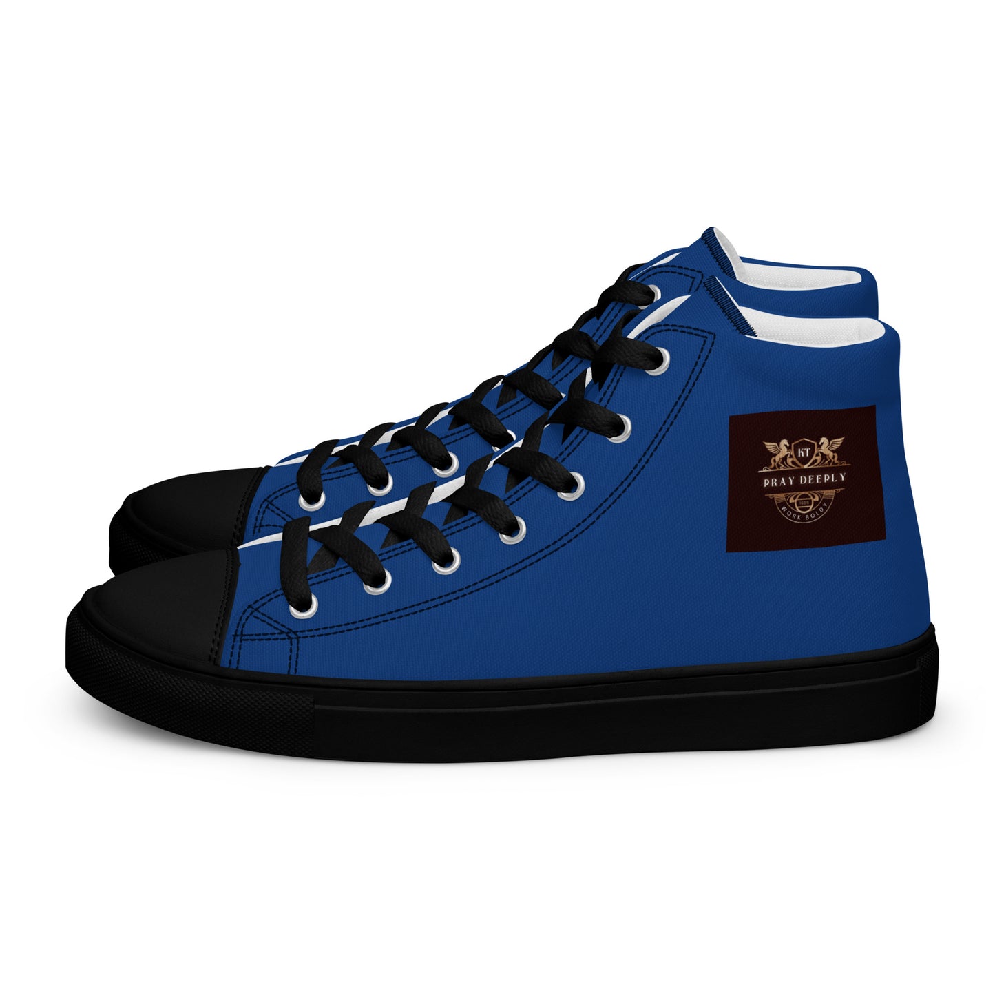 Women’s Blue High Top Shoes