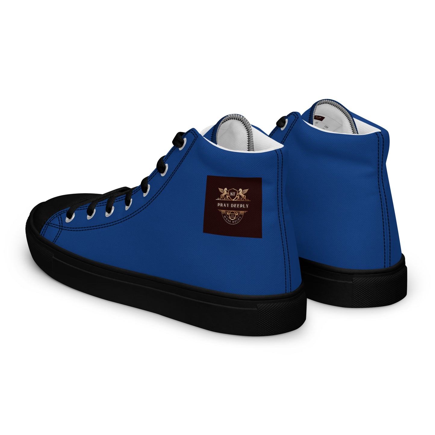 Women’s Blue High Top Shoes