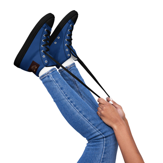 Women’s Blue High Top Shoes