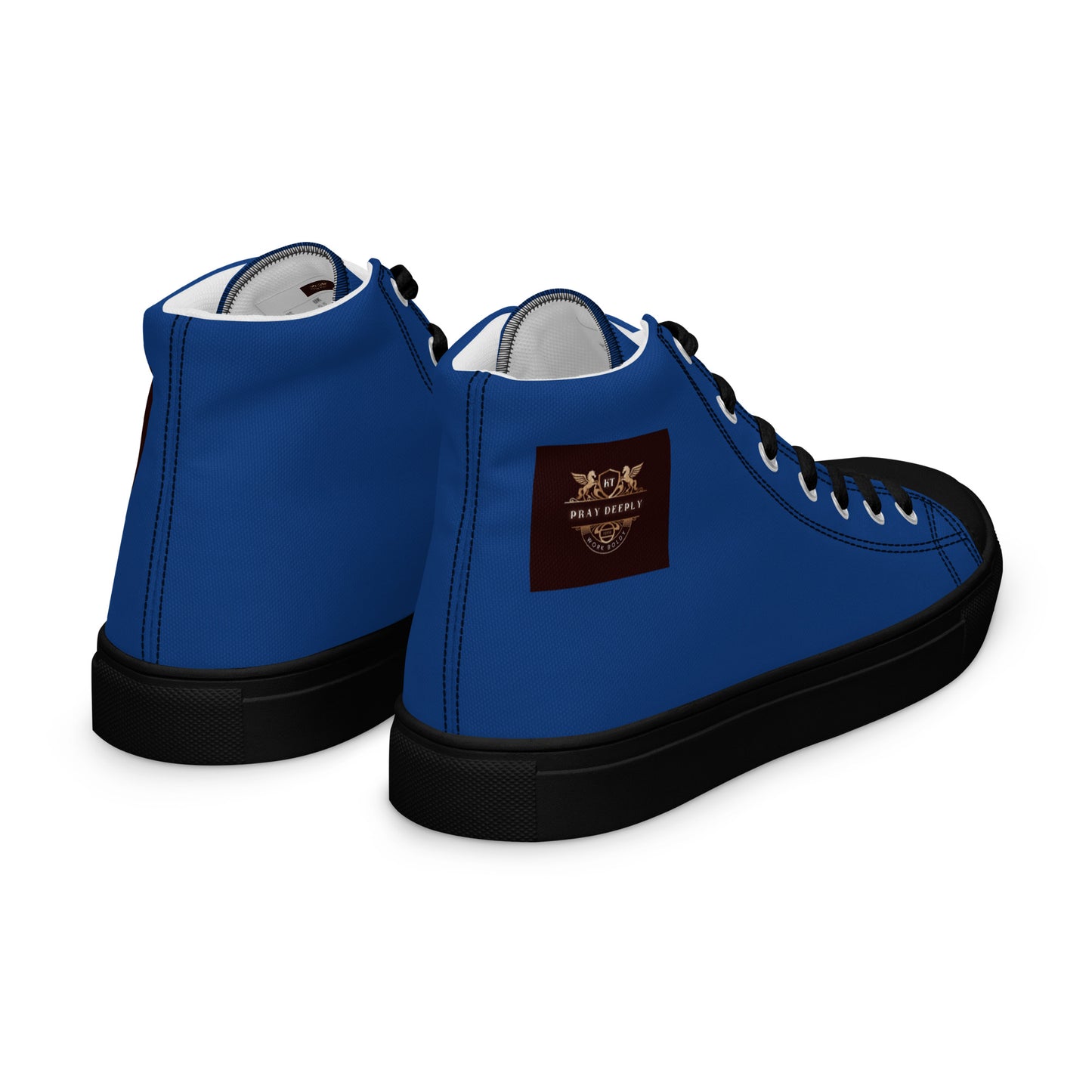 Women’s Blue High Top Shoes