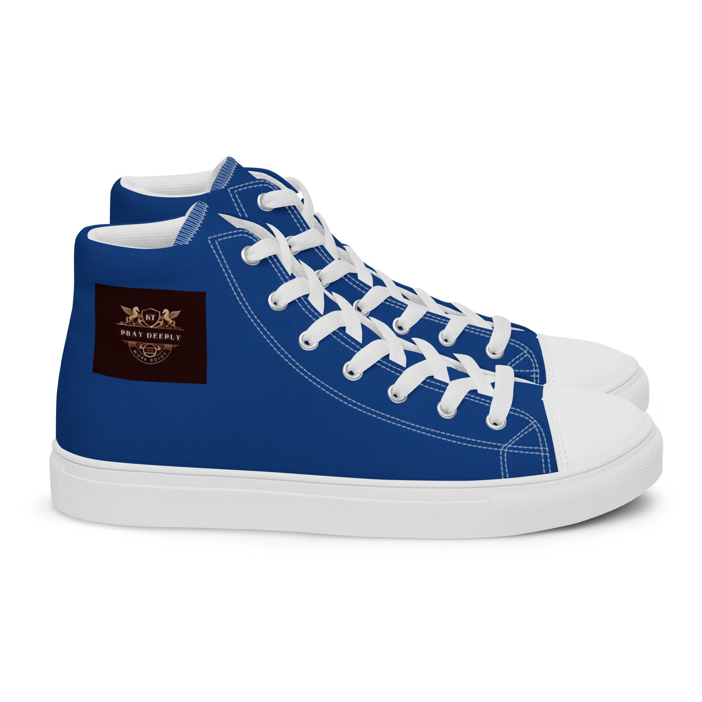 Women’s Blue High Top Shoes