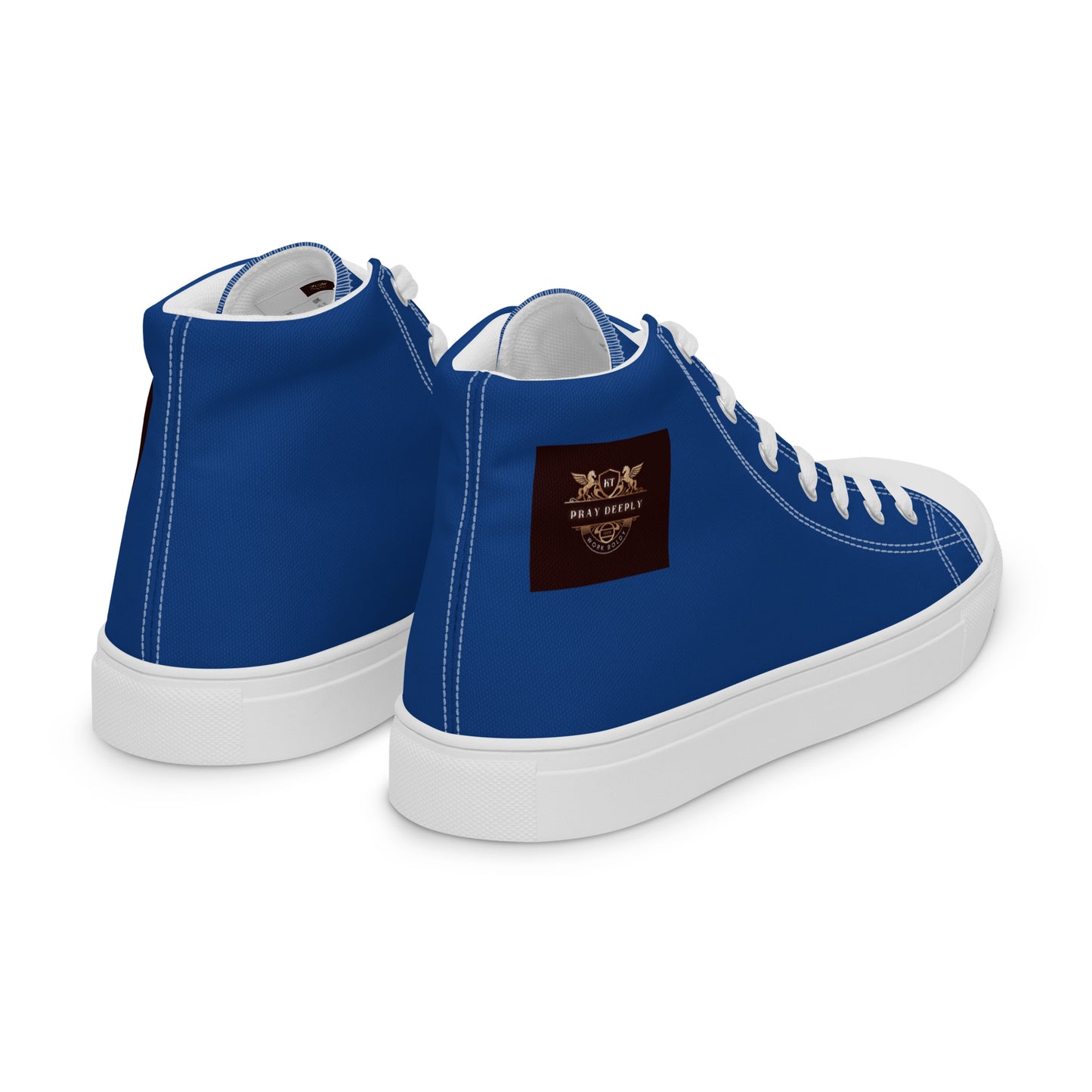 Women’s Blue High Top Shoes